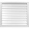 Ekena Millwork Vertical Surface Mount PVC Gable Vent: Functional, w/ 2"W x 1-1/2"P Brickmould Frame, 34"W x 30"H GVPVE34X3002SF - alternate 1